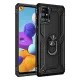 Samsung Galaxy M31S Kılıf Sofya Yüzüklü Silikon Kapak - Siyah
