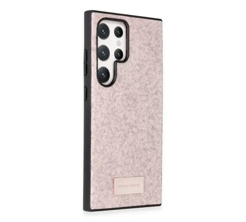 Samsung Galaxy S24 Ultra Bright Simli Kapak - Pembe