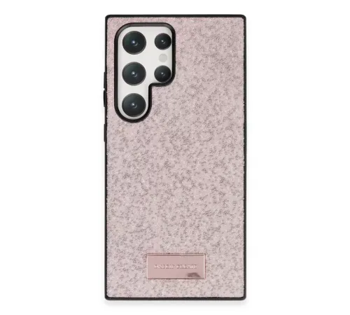 Samsung Galaxy S24 Ultra Bright Simli Kapak - Pembe