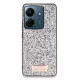 Xiaomi Redmi 13C Bright Simli Kapak - Gümüş