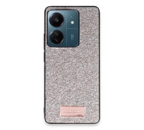 Xiaomi Redmi 13C Bright Simli Kapak - Gold