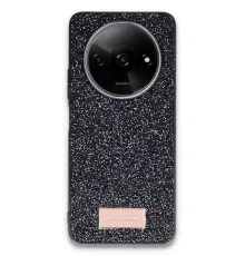 Xiaomi Redmi A3 4G Bright Simli Kapak - Siyah