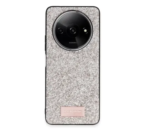 Xiaomi Redmi A3 4G Bright Simli Kapak - Gold