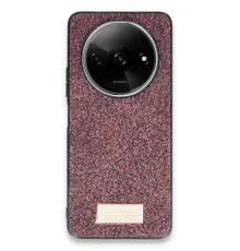 Xiaomi Redmi A3 4G Bright Simli Kapak - Derin Mor