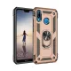 Huawei P20 Lite Kılıf Sofya Yüzüklü Silikon Kapak - Gold