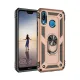 Huawei P20 Lite Kılıf Sofya Yüzüklü Silikon Kapak - Gold