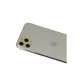 Apple iPhone 11 Pro Max Rainbow Kamera Lens Koruma Cam - Gold