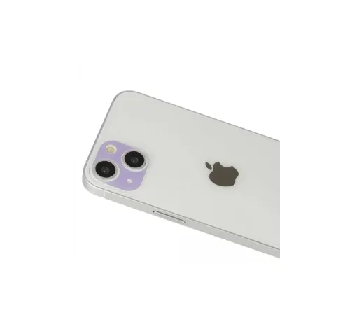Apple iPhone 13 Rainbow Kamera Lens Koruma Cam - Mor