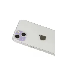Apple iPhone 13 Rainbow Kamera Lens Koruma Cam - Mor