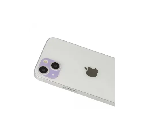 Apple iPhone 13 Rainbow Kamera Lens Koruma Cam - Mor