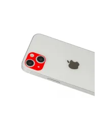 Apple iPhone 13 Rainbow Kamera Lens Koruma Cam - Kırmızı