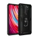 Xiaomi Redmi Note 8 Pro Kılıf Sofya Yüzüklü Silikon Kapak - Siyah