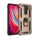 Xiaomi Redmi Note 8 Pro Kılıf Sofya Yüzüklü Silikon Kapak - Gold