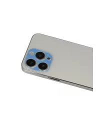 Apple iPhone 13 Pro Max Rainbow Kamera Lens Koruma Cam - Mavi