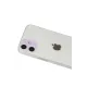 Apple iPhone 12 Rainbow Kamera Lens Koruma Cam - Mor