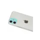 Apple iPhone 12 Rainbow Kamera Lens Koruma Cam - Yeşil