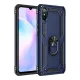 Xiaomi Redmi 9A Kılıf Sofya Yüzüklü Silikon Kapak - Lacivert