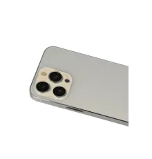 Apple iPhone 12 Pro Rainbow Kamera Lens Koruma Cam - Gold