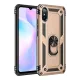 Xiaomi Redmi 9A Kılıf Sofya Yüzüklü Silikon Kapak - Gold
