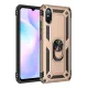 Xiaomi Redmi 9A Kılıf Sofya Yüzüklü Silikon Kapak - Gold