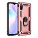 Xiaomi Redmi 9A Kılıf Sofya Yüzüklü Silikon Kapak - Rose