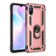 Xiaomi Redmi 9A Kılıf Sofya Yüzüklü Silikon Kapak - Rose