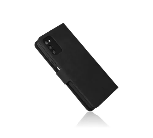 Samsung Galaxy A03S Kılıf Trend S Plus Kapaklı Kılıf - Siyah