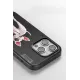 Apple iPhone 15 Pro Perma Desenli Kapak - Siyah