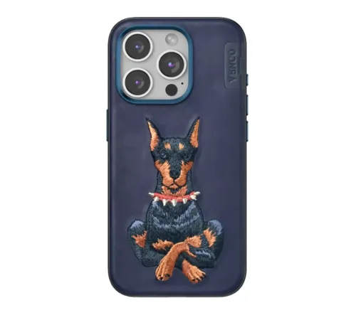 Apple iPhone 15 Pro Max Perma Desenli Kapak - Lacivert