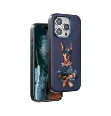 Apple iPhone 15 Pro Max Perma Desenli Kapak - Lacivert