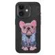 Apple iPhone 11 Cute Desenli Kapak - Siyah