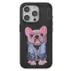 Apple iPhone 15 Pro Max Cute Desenli Kapak - Siyah