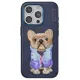 Apple iPhone 15 Pro Max Cute Desenli Kapak - Lacivert
