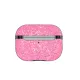 Apple Airpods 2 (2.nesil) Bright Simli Airpods Kapak - Pembe