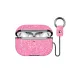 Apple Airpods 2 (2.nesil) Bright Simli Airpods Kapak - Pembe