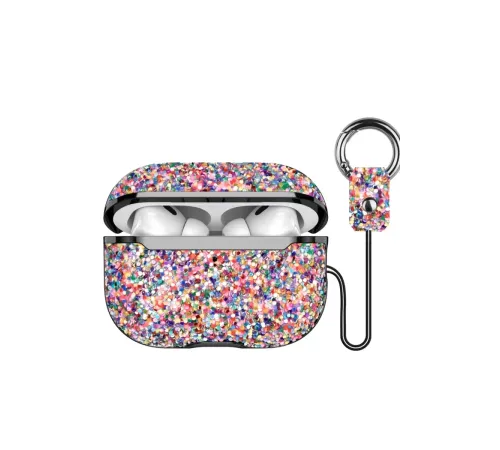 Apple Airpods 3 (3.nesil) Bright Simli Airpods Kapak - Gold