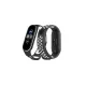 Xiaomi Mi Band 4 Spor Delikli Kordon - Siyah-Beyaz