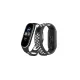 Xiaomi Mi Band 4 Spor Delikli Kordon - Siyah-Beyaz