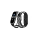 Xiaomi Mi Band 4 Spor Delikli Kordon - Siyah-Beyaz
