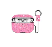 Apple Airpods Pro 2 (2.nesil) Bright Simli Airpods Kapak - Pembe