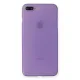 Apple iPhone 7 Plus Kılıf PP Ultra İnce Kapak - Mor
