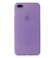 Apple iPhone 7 Plus Kılıf PP Ultra İnce Kapak - Mor
