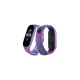 Xiaomi Mi Band 4 Spor Delikli Kordon - Mor-Mavi