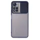 Xiaomi Redmi Note 11T Kılıf Palm Buzlu Kamera Sürgülü Silikon - Lacivert