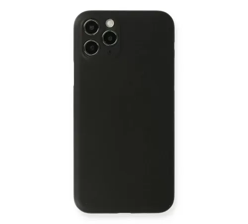 Apple iPhone 11 Pro Kılıf PP Ultra İnce Kapak - Siyah