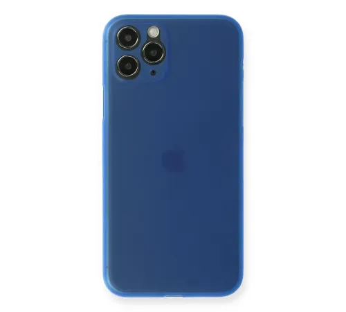 Apple iPhone 11 Pro Kılıf PP Ultra İnce Kapak - Mavi