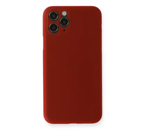 Apple iPhone 11 Pro Kılıf PP Ultra İnce Kapak - Kırmızı