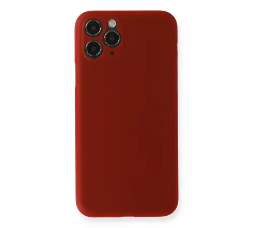 Apple iPhone 11 Pro Kılıf PP Ultra İnce Kapak - Kırmızı