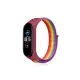 Xiaomi Mi Band 4 Hasırlı Cırtcırtlı Kordon - Gökkuşağı