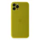 Apple iPhone 11 Pro Max Kılıf PP Ultra İnce Kapak - Sarı